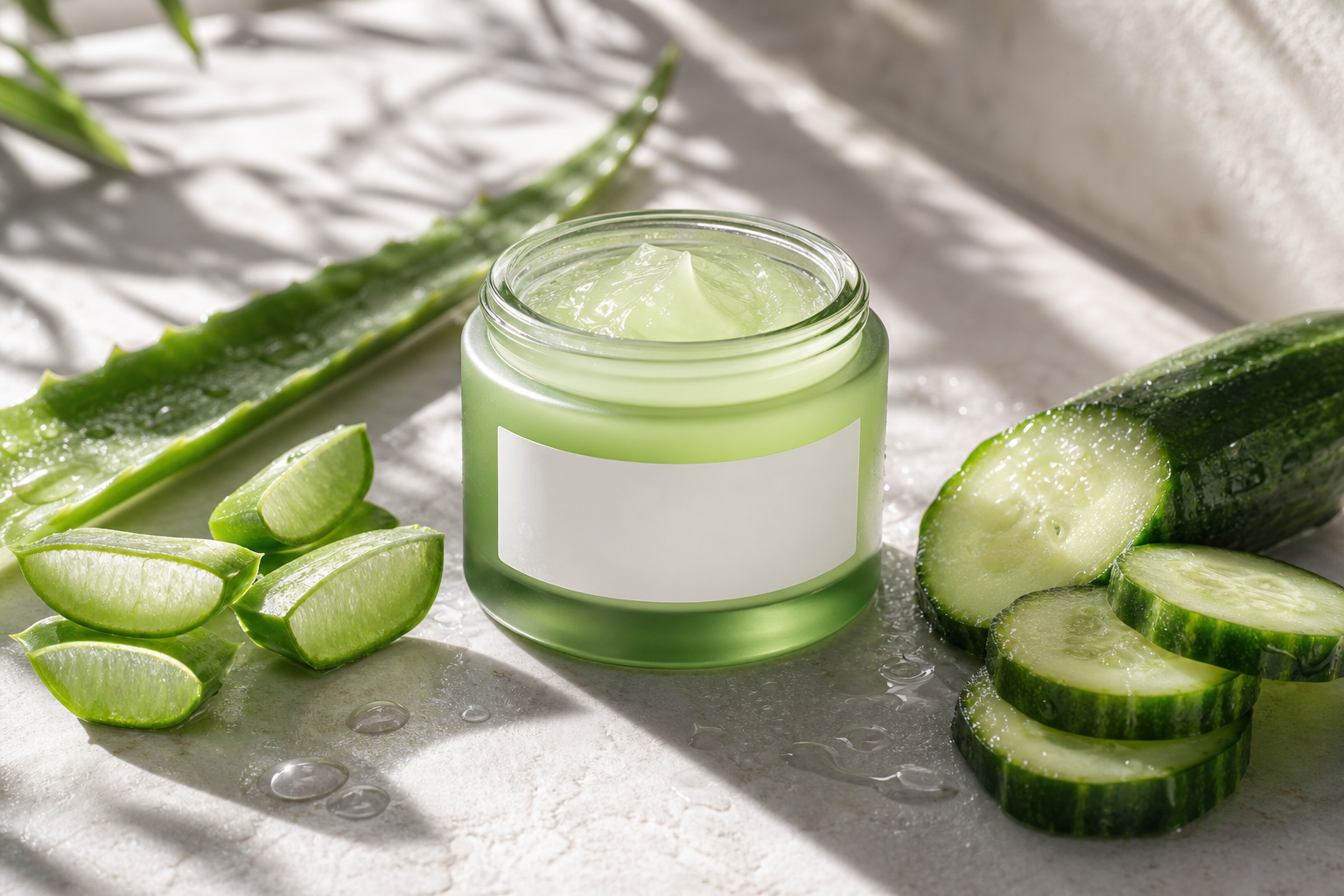 HydraGel avec ingredients botaniques