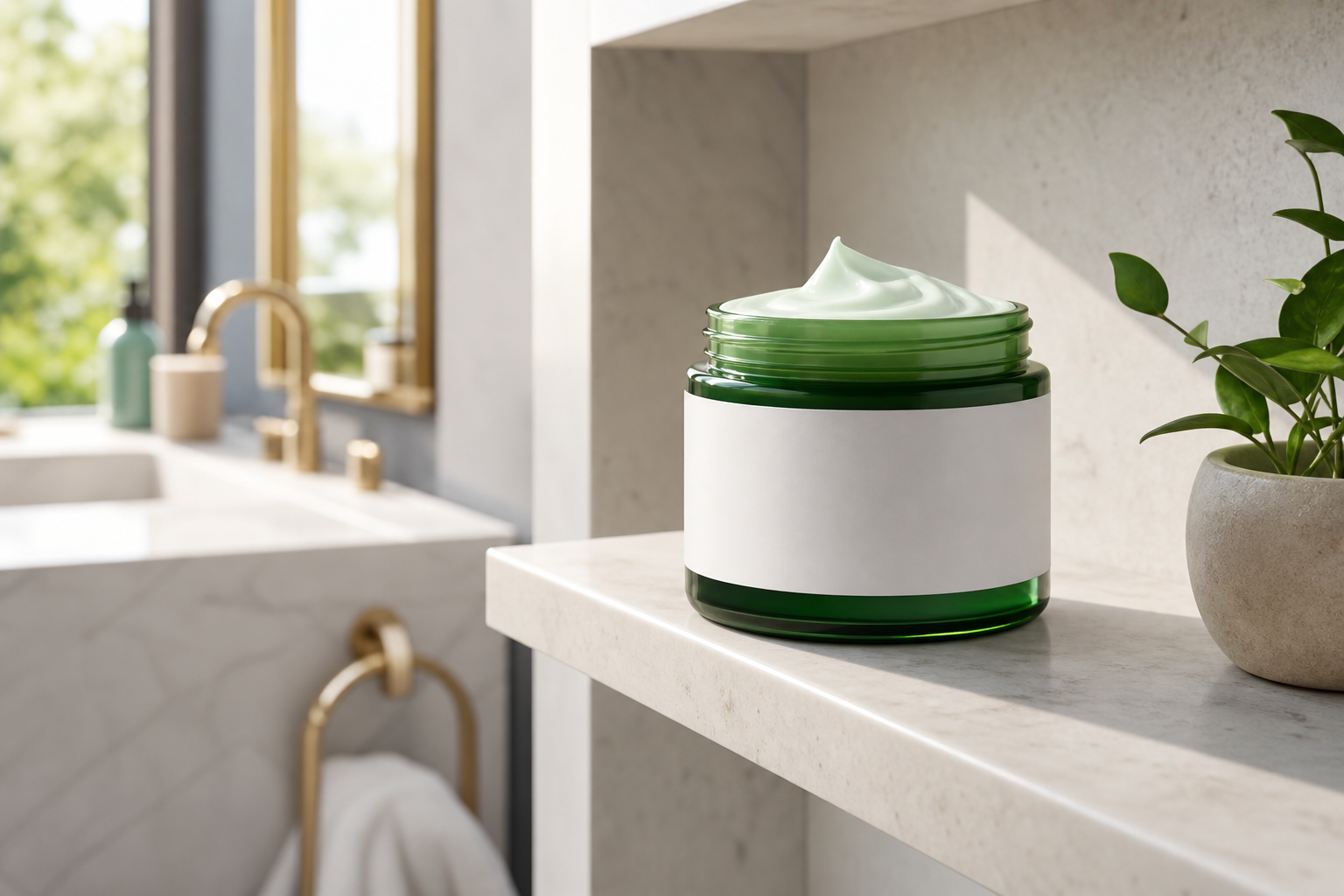 HydraGel en salle de bain